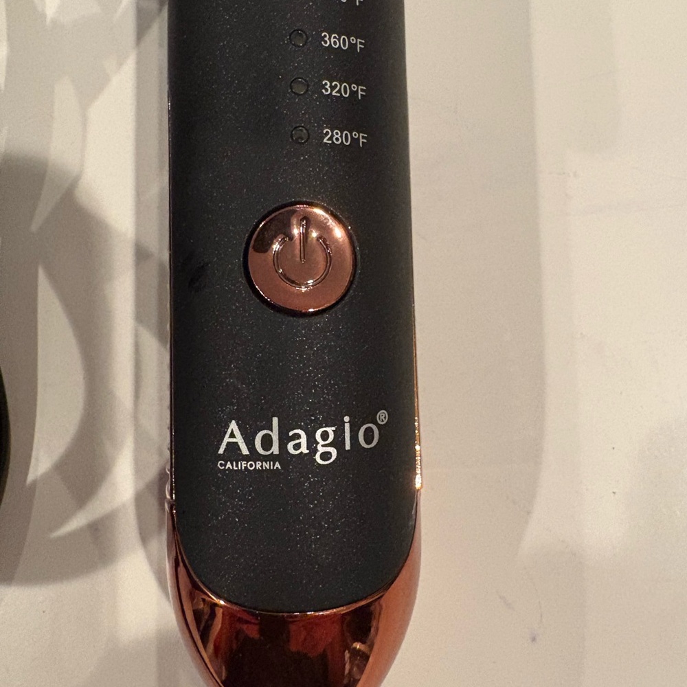 Black and Gold Hair Straightener NWOT